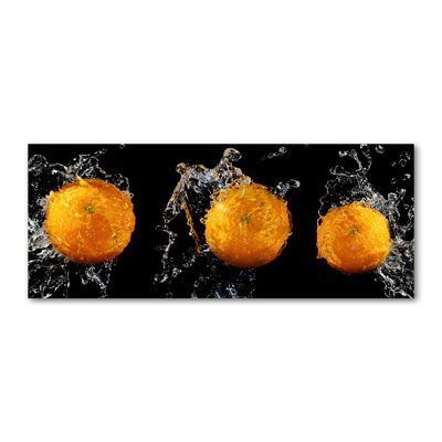 Oranges And Water - Wrapped Canvas Print