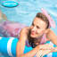 Ensemble de 3 flotteurs gonflables pour piscine, hamac pour adultes