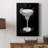 Dressed in Black Margarita -Gallery Wrapped Cavas