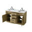 Meuble-lavabo double 54 po Ahner-999402157