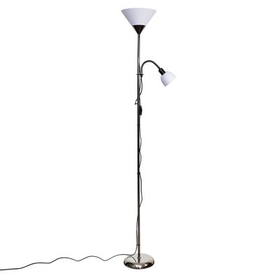 Hatton 176cm Torchiere Floor Lamp