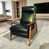 Metallic Spring Kelly Green Leather est en rupture de stock