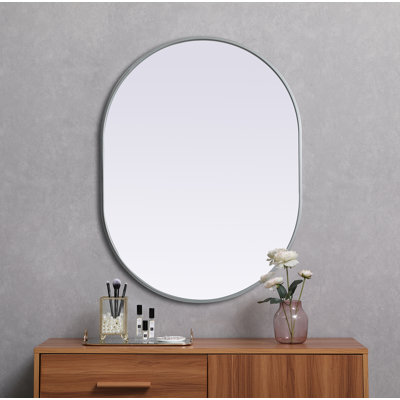 Sabine Metal Pill Wall Mirror