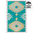 Ivia  Outdoor Rug Recycled Plastic Straw Waterproof Patio - Teal-1482863462