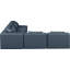 Canapé modulaire en similicuir 5 pièces Ivion-94884286