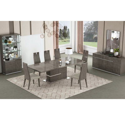 Blairsburg 6 - Person Pedestal Dining Set