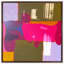 Oliver Gal California Echo I Abstract - Hand-Applied Glass Coat Framed Canvas Art-309126241-309126246