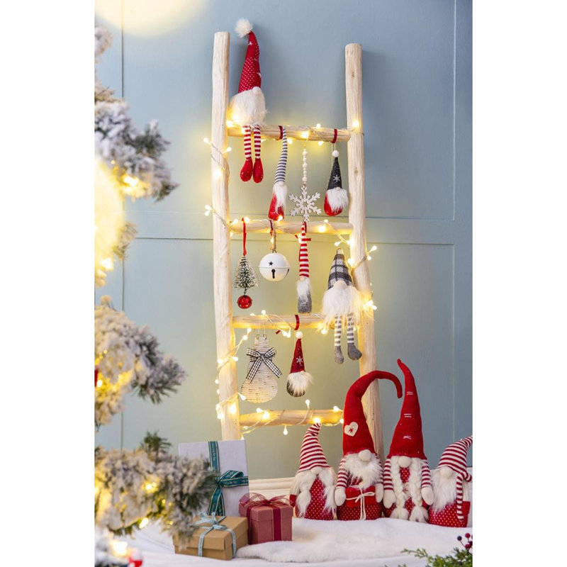 Ornement en forme de flocon de neige 9,8 x 4,7 po, décorations suspendues pour arbre de Noël, présentoir des Fêtes, ensemble de 12