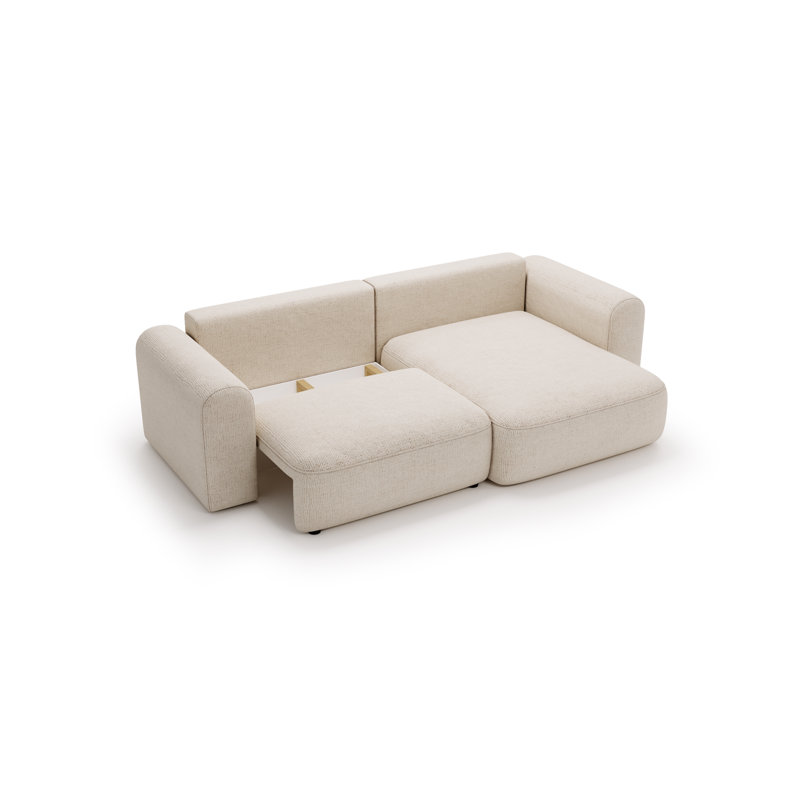 3 Seater Corner Sofa , Left Hand Facing, Cream