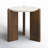 Brecken Marble Top End Table-356662658
