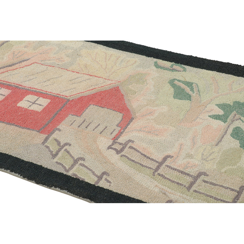 One-of-a-Kind 2’6”x4’5” Area Rug