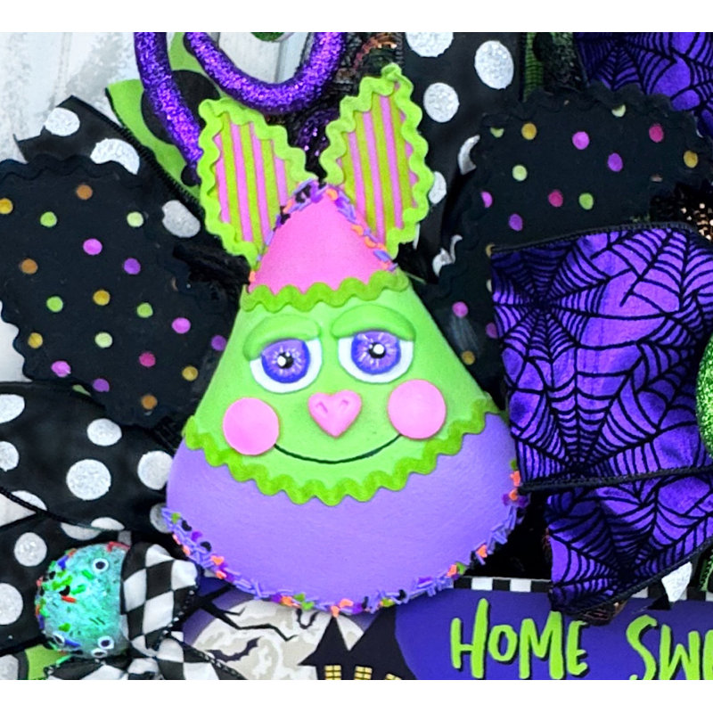 Couronne d'Halloween Home Sweet Haunted Home