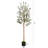Albee Artificial Olive Tree in Pot with Realistic Leaves and Natural Trunk-1826220887