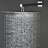 Luxury Bathroom Rain Mixer - Polished Wall Mounted With Handheld And Sleek Look Contemporary Shower Solid Brass Valve Trim-121645498