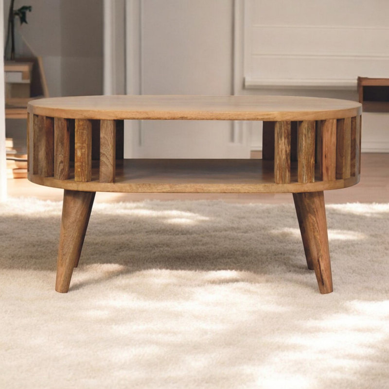 65cm Solid Wood Console Table
