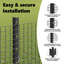 Vidaxl Fence With Posts Steel-116798229-116798233