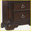 Commode 5 tiroirs en acajou traditionnel