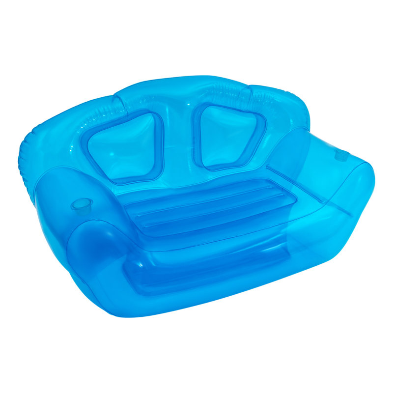 Canapé gonflable pour deux personnes Gedeonson, Bleu
