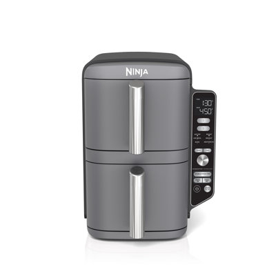 Ninja 6-in-1 DoubleStack XL 2-Basket Air Fryer with 10-Quart Capacity, Compact Design, Cook, Air Fry, Broil, and Bake Functions