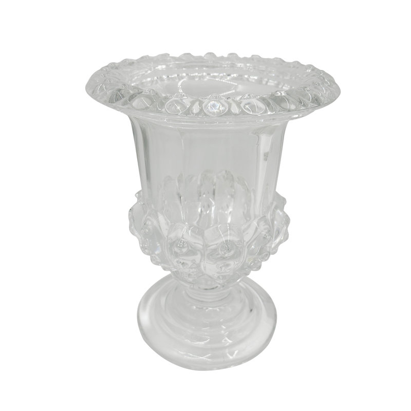 Robyn Handmade Glass Table Vase, 10" H