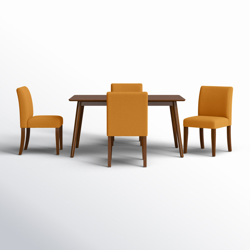 Ensemble repas pour 4 personnes Visser, Jaune été