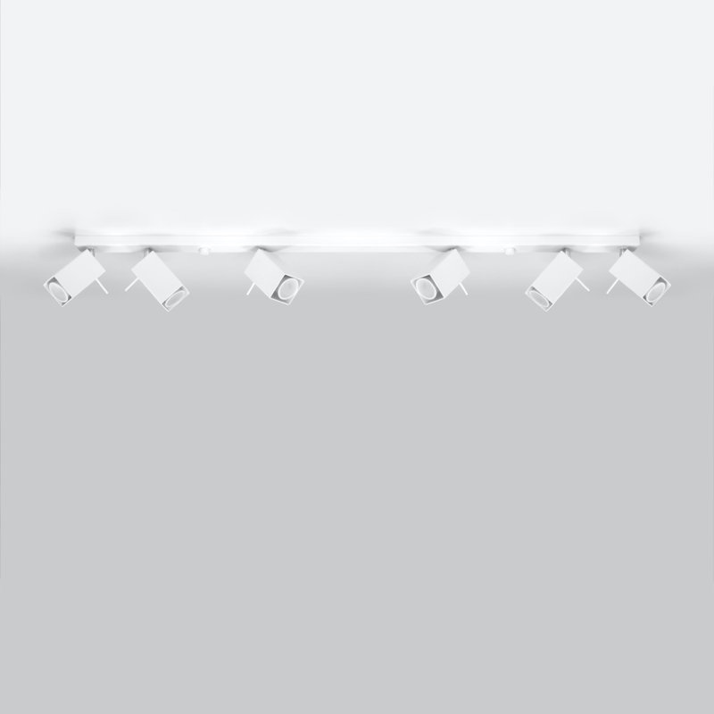 Aloisio Flush Mount, White