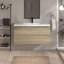 Meuble-lavabo mural simple 42 po avec plateau en résine-1526014969