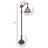 Rumfelt 62'' Dark Brown Task Floor Lamp
