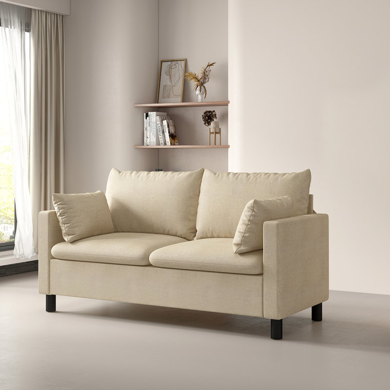 Nipun 3 Seater Sofa, Beige