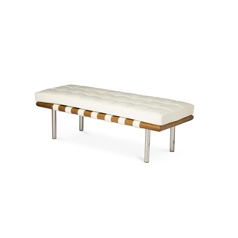 Banc en similicuir Clarisa