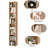Brenya 8-Tier Thin and Tall Bookshelf with Open Adjustable Shelf-1667552739