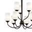 Lustre à niveaux 9 lumières Bergstrom-292951211