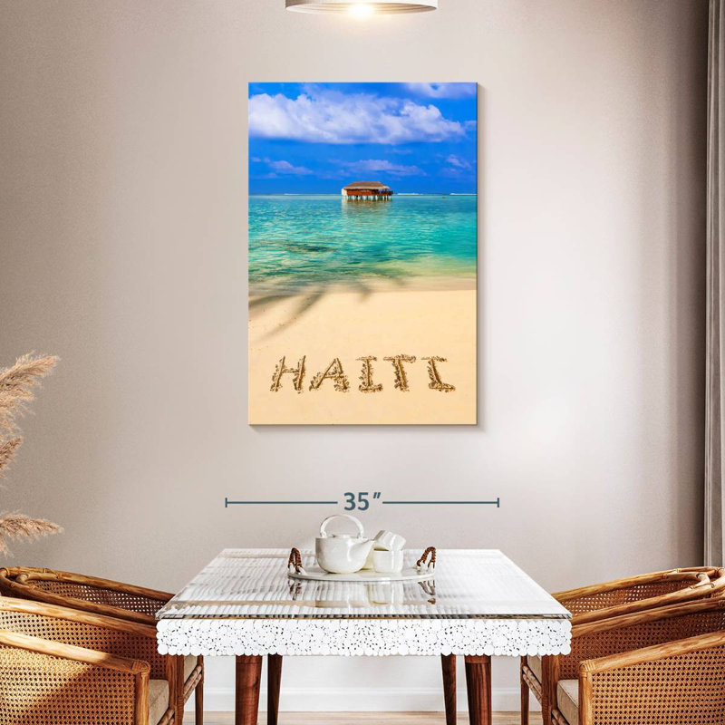 Aime Haiti Paradise, 45" H x 30" W