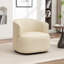 Fauteuil demi-tonneau pivotant de 32 po Tybias-1826379101