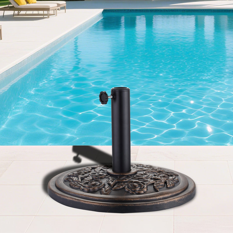 base de parasol de patio