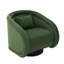Fauteuil d'appoint pivotant avec assise rembourrée-129543136