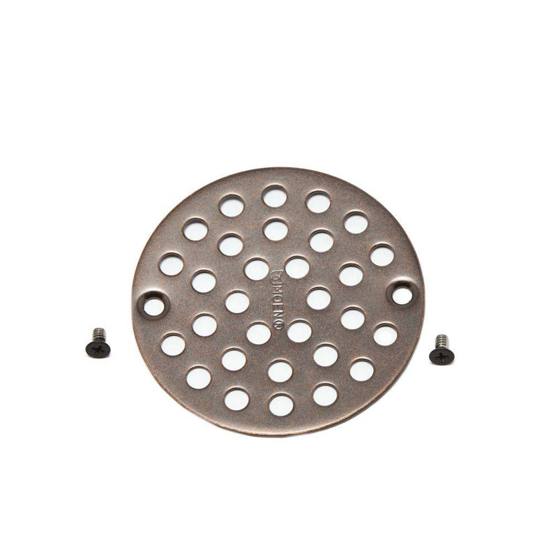 Moen® 4" Grid Shower Drain, Oil Rubbed Bronze