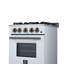 Cuisinière à gaz 24 pouces blanche Breno-118620237