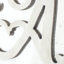 Monogramme mural en bois et cadre ovale avec lettre D, jaune-1664524442-1664524443
