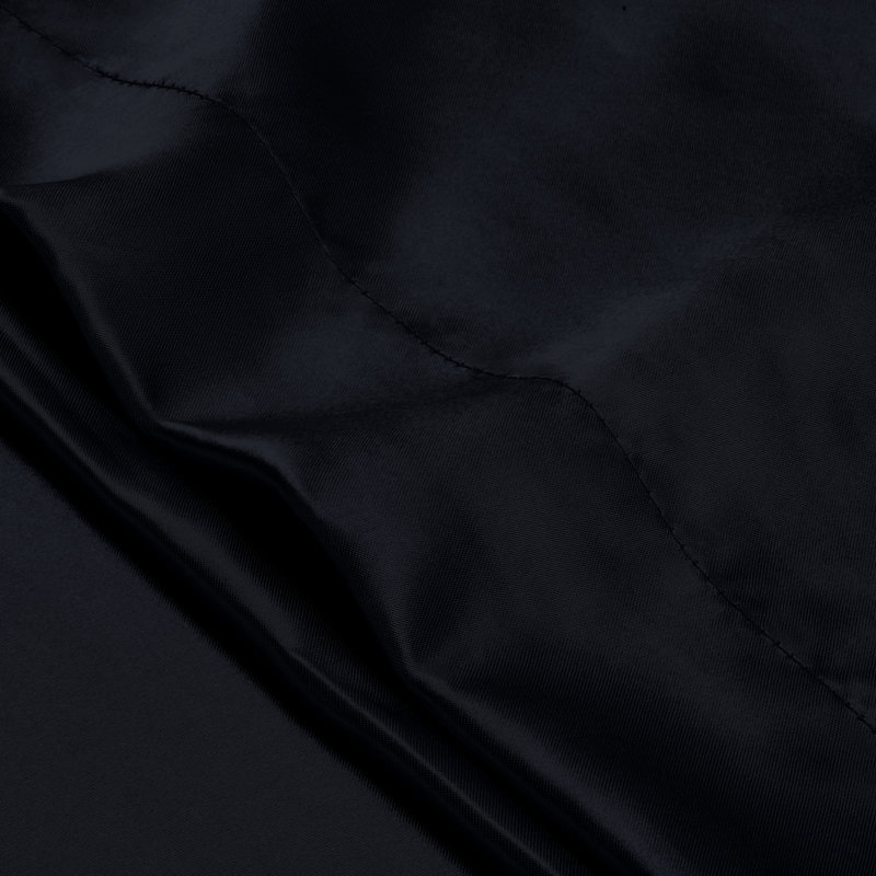 Fermeture de l'enveloppe 100% soie, Noir, 1 grande taie d'oreiller