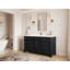Nazaha X P 22 po De meuble-lavabo simple en D avec quartz blanc Cove Edge-102150138