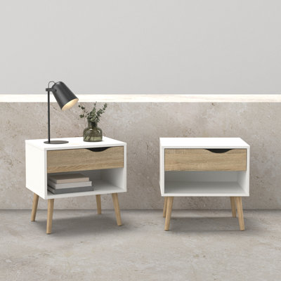 Justus 19.76'' W Nightstand- Set Of 2