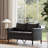51” W Modern Faux Leather Loveseat-1038790771