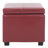 Maiden Faux Leather Ottoman-132965818