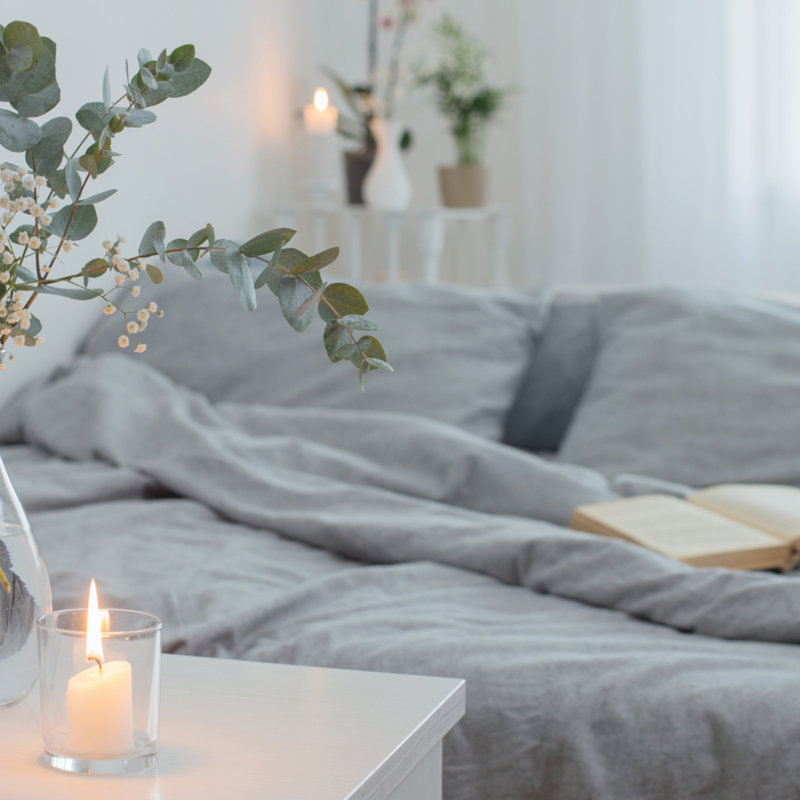 Bouquet de buissons d'eucalyptus