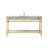 60'' Single Bathroom Vanity with Stone Top-92697418-92697417-92697419