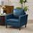 Bobur Faux Leather Living Room Accent Chair-2139741176