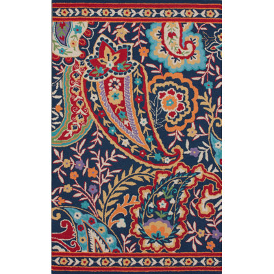 Macathurn Wool Paisley Indoor Rug