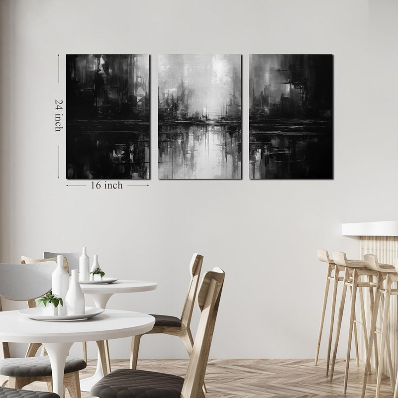 3 Piece Wrapped Canvas Print