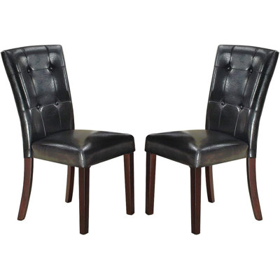 Ensemble de 2 chaises d'appoint Modern Parson